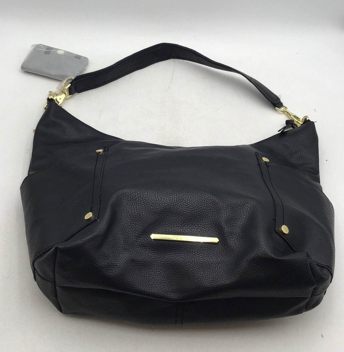 NWT Steve Madden Women&#39;s Black Bkelsey Lightweight Satchel Bag