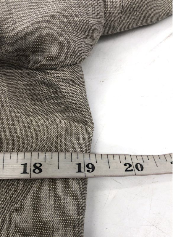 Ann Taylor Petite Women's Gray Tan One Button Blazer Jacket NWT Sz 10P