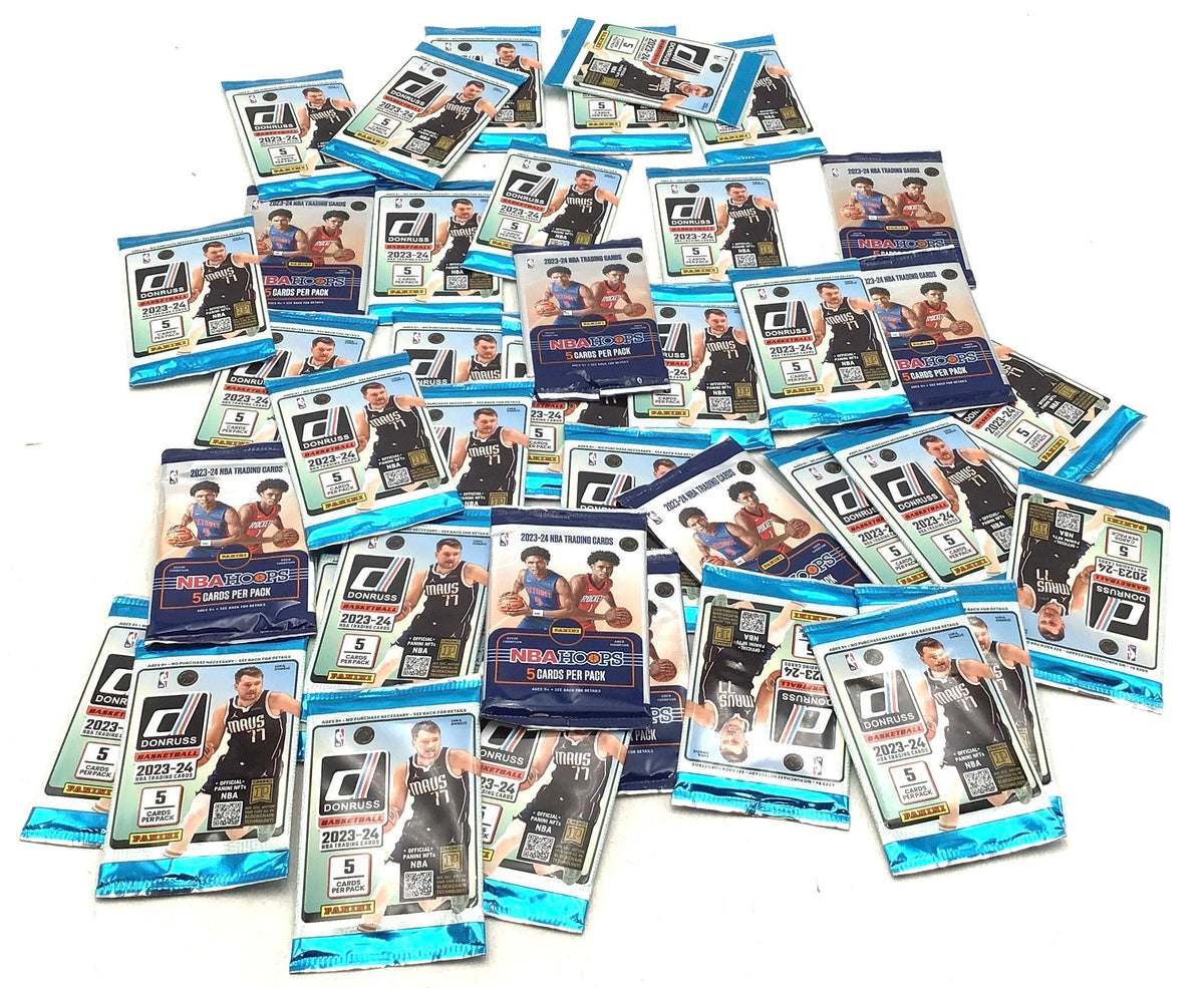 Lot Of Panini Football, Basketball NBA Cards. Medium Box, Unsorted