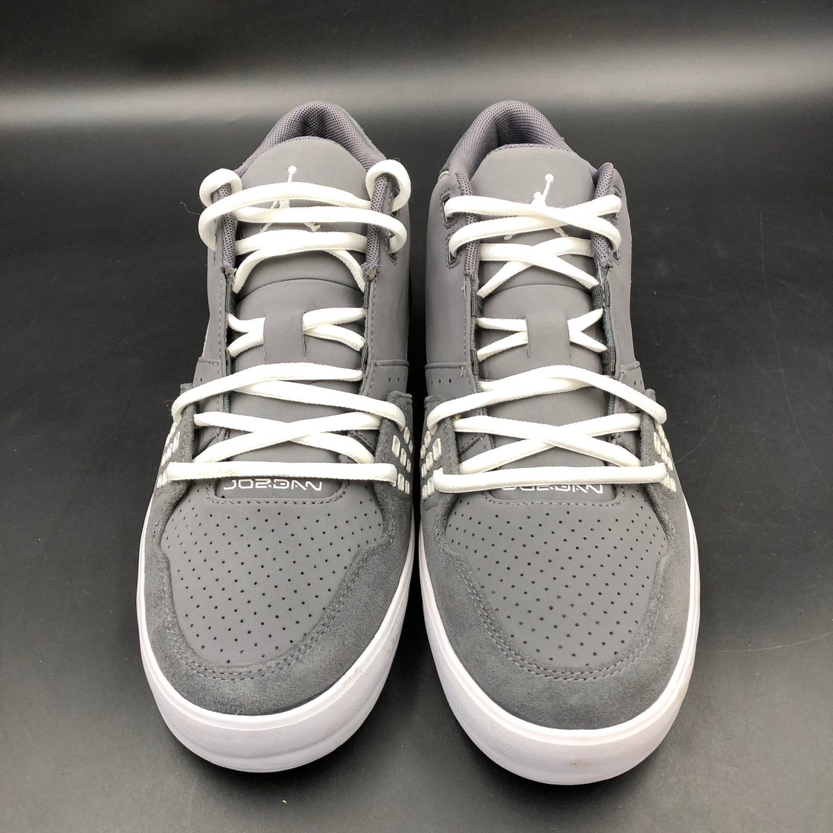 Nike Air Jordan Flight 23 Men's 'Classic White Gray' Sneakers-Size: 8.5 (+COA)
