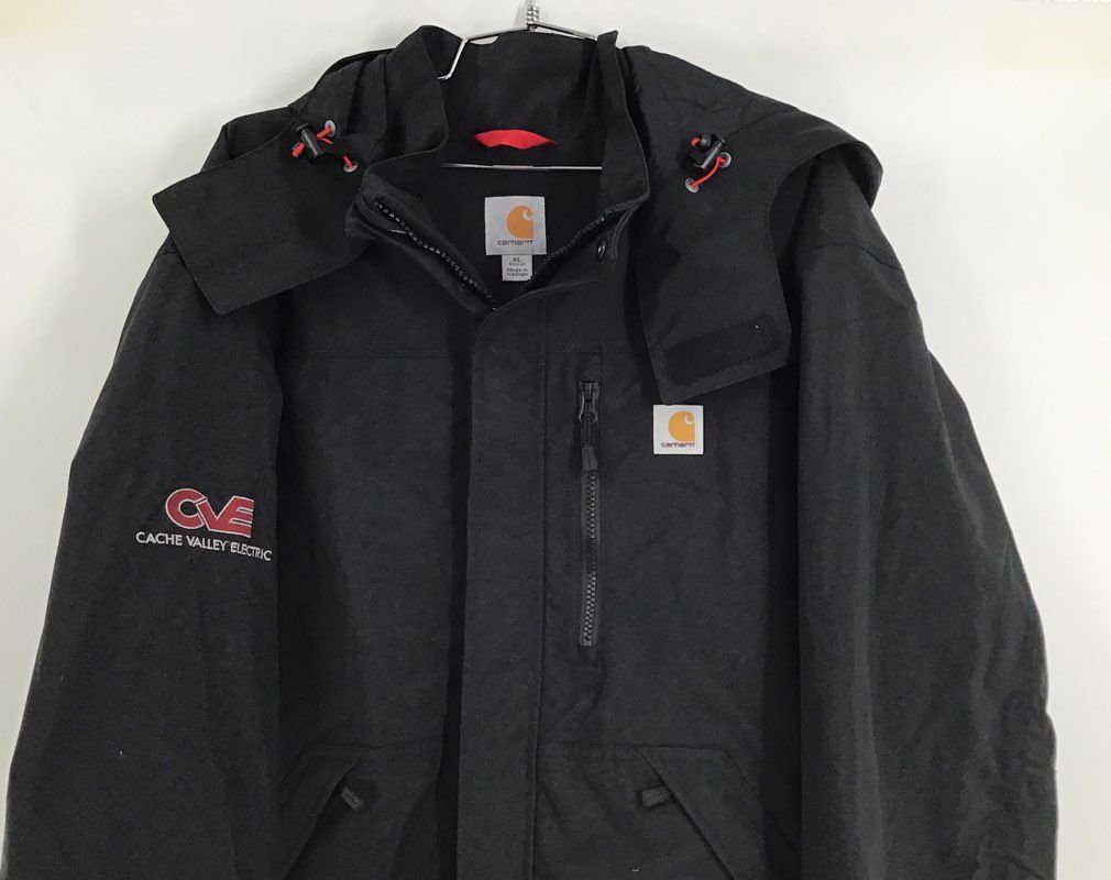 Carhartt Men&#39;s Black Work Jacket - Size XL