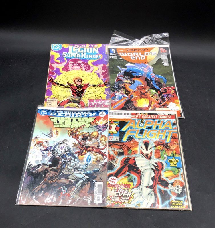 Comic Book Lot Marvel DC Mixed Era Superhero