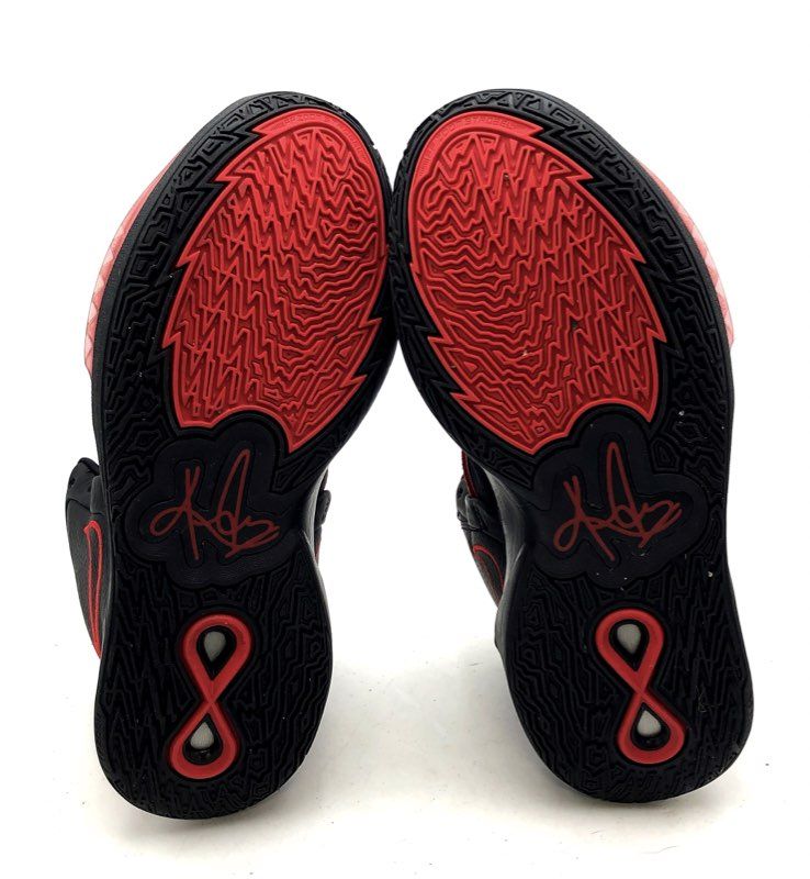Nike Kyrie Infinity Black University Red Snakeskin Basketball Shoes Size 10