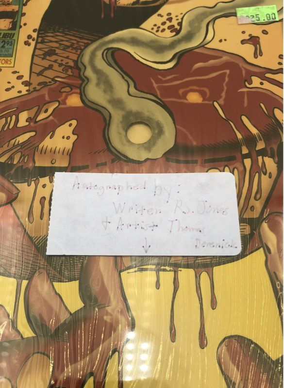 1992 Malibu Protectors #5 Signed Derenick & Jones LE /5000 COA Ken Goldin