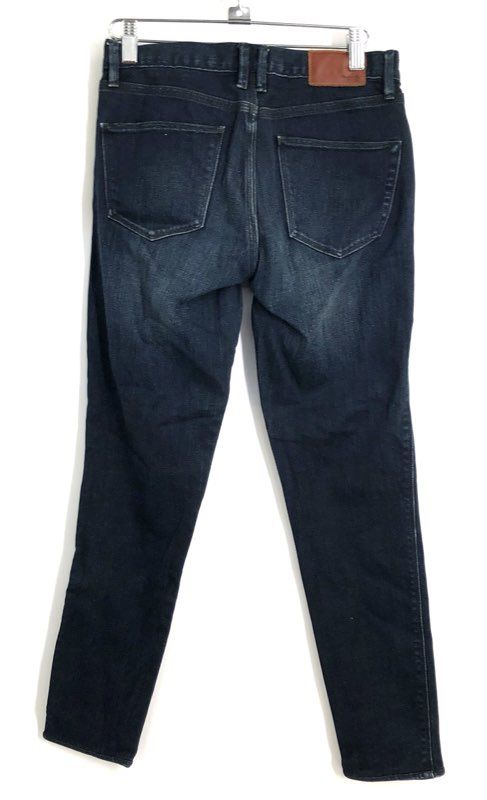 Madewell Women's Dark Wash Indigo Skinny Skinny Ankle Stretch Jeans Sz 24