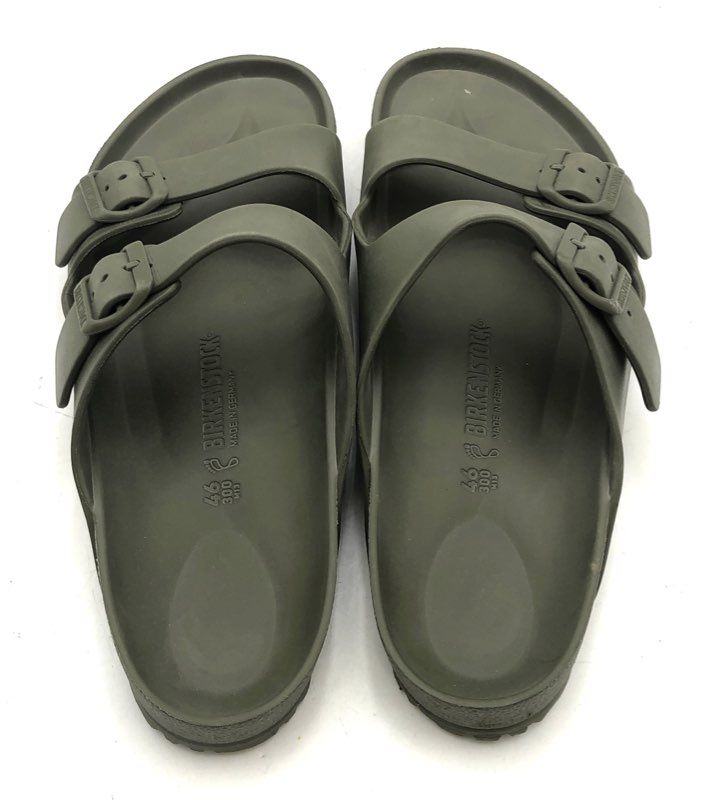 Birkenstock Arizona EVA Sage Green Two Strap Sandals Men's Size 13