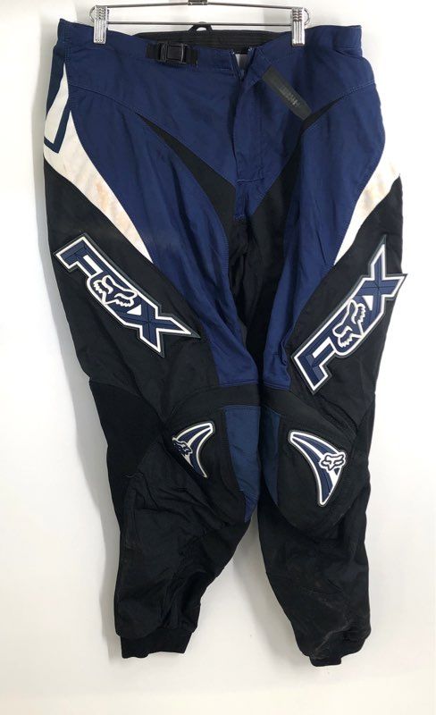 Fox Racing Men's 180 Motocross Motorcycle Pants Blue Black White Size 36