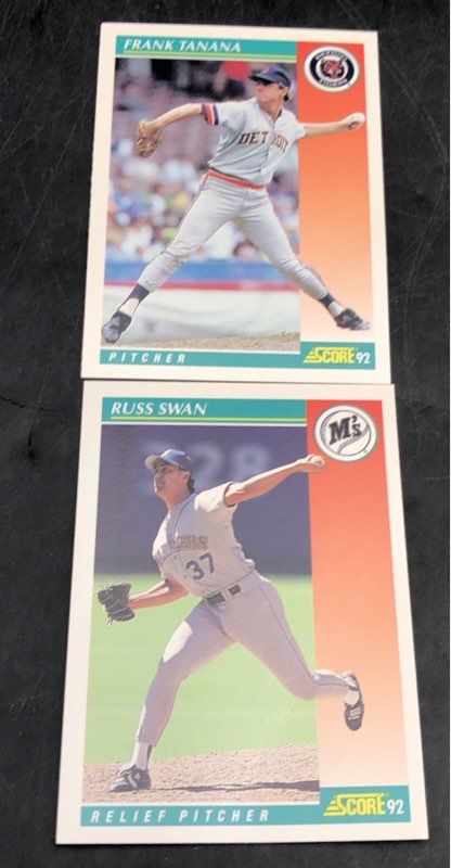 11.8 Lbs. Lot Of Score Baseball MLB Cards. Medium Box, Unsorted