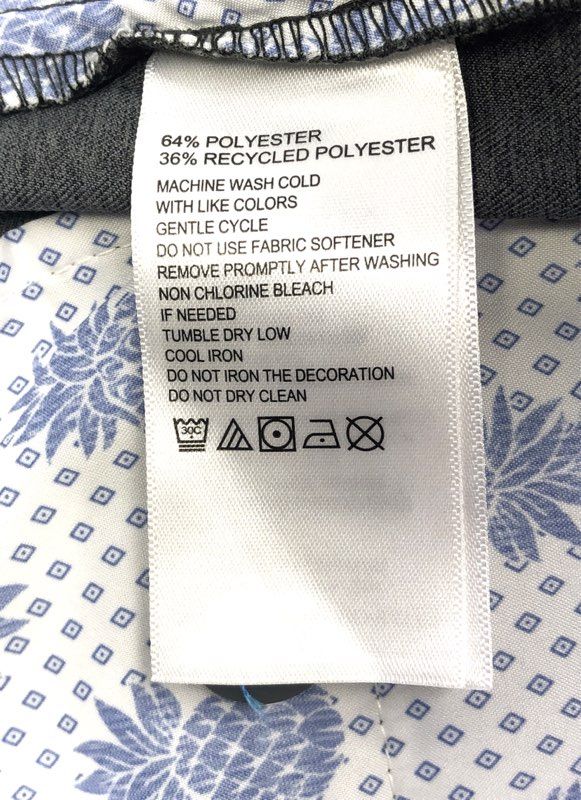 Tommy Bahama Men's Gray Performance Polyester Travel Pants Sz 35x30