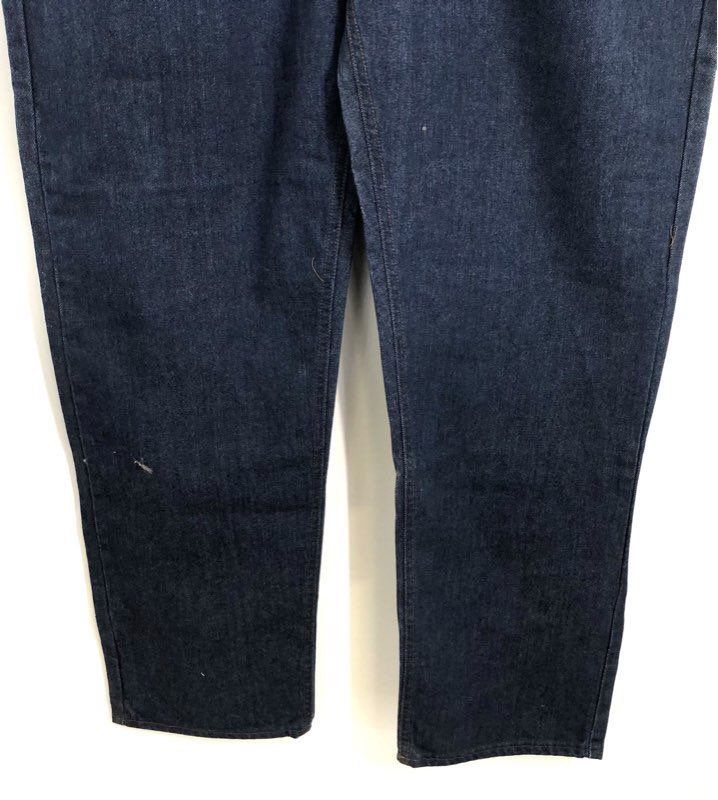 Vintage Carhartt Men's Dark Wash FR Flame Resistant Dungaree Jeans 46x36 NWT