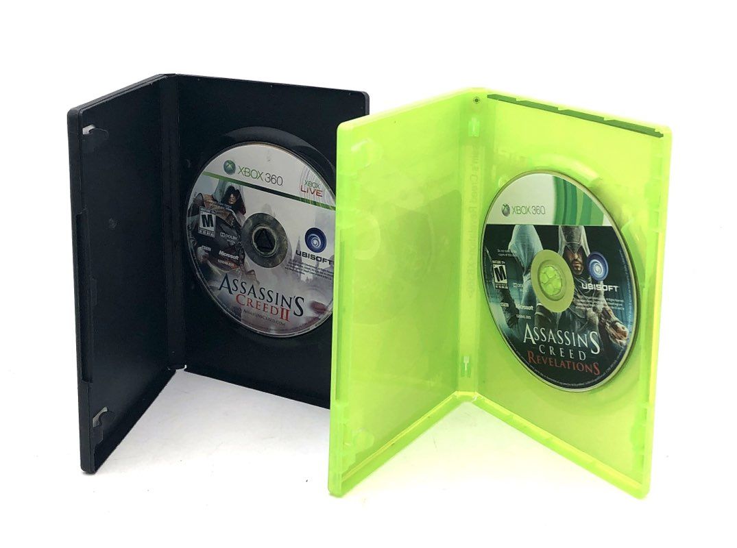 Assassin's Creed Madden NBA 10 Xbox 360 Game Lot Sports Action