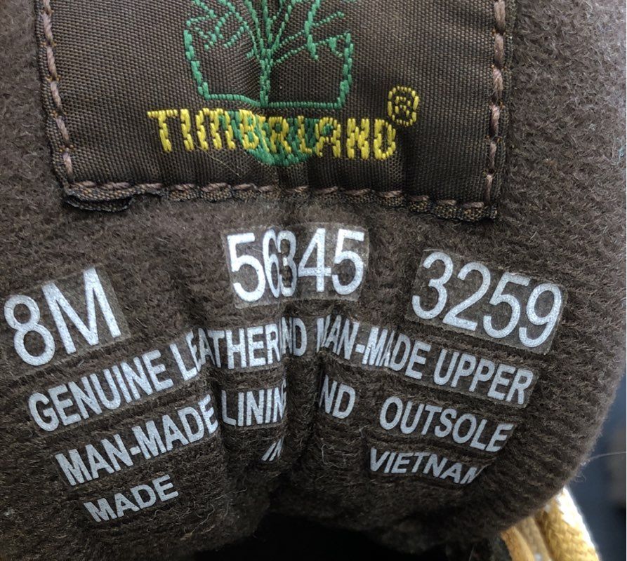 Timberland Women's Tan Hiking Boots - Size 8M