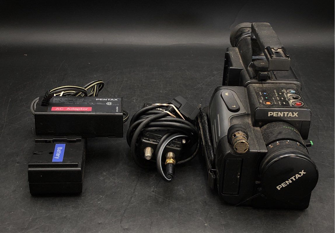 Pentax Movie 8 Video Camera With Accessories