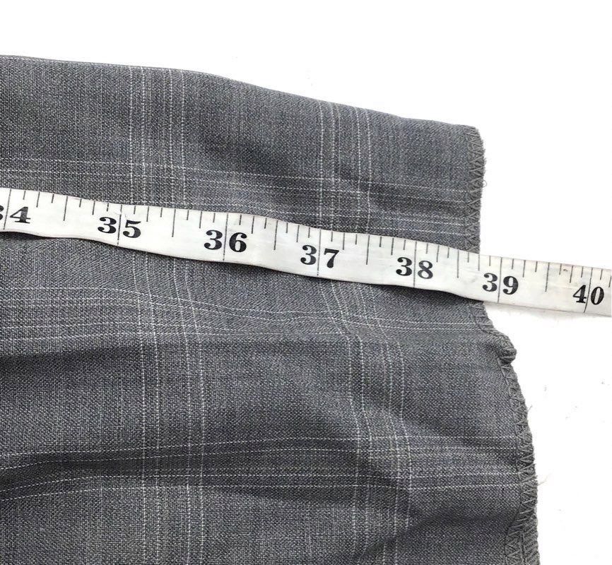 NWT Bachrach Men's Beige Gray Plaid Wool Dress Pant - Size 34W Lot Of 2