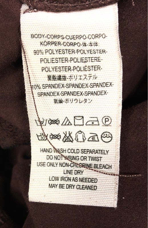 Free People Women's Brown Faux Suede Skinny Moto Legging Pants Sz 27