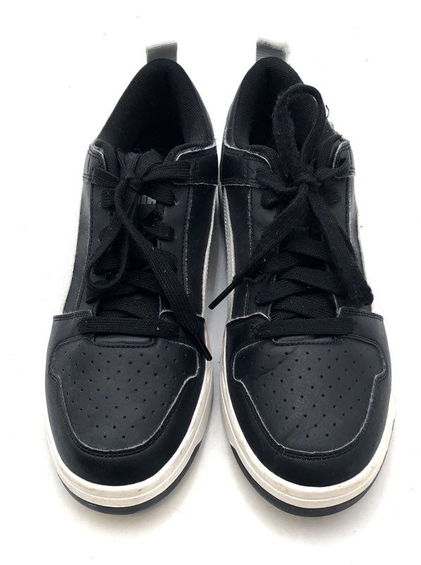 Puma Rebound LayUp Lo Black White Low Top Sneakers Men's Size 9