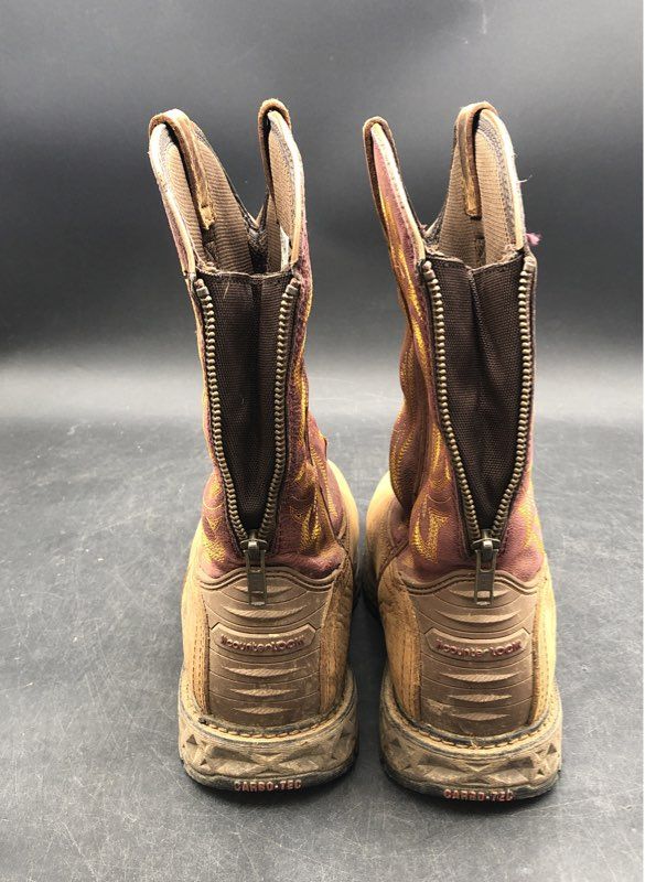 Georgia Boot Women's Brown 10" Western Boots - Size 9.5M