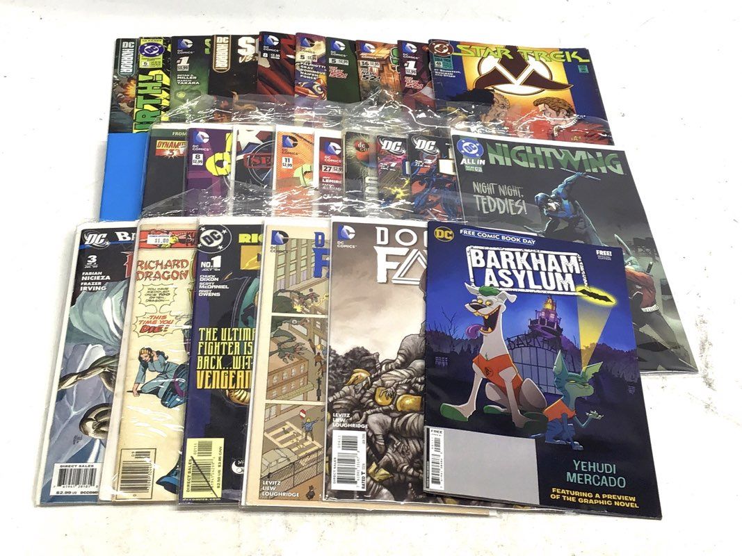 DC Marvel Comic Lot 26 Comics Nightwing Swamp Thing 1977-2024 Modern Bronze