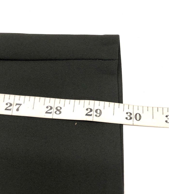 Theory Women's Black Yoke Legging High Rise Stretch Slim Pants Size S