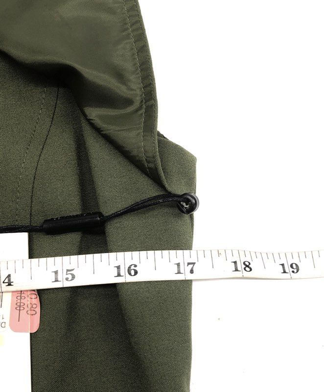 Calvin Klein Women's Olive Green Trench Style Sheath Dress Gold Zip NWT Sz 2