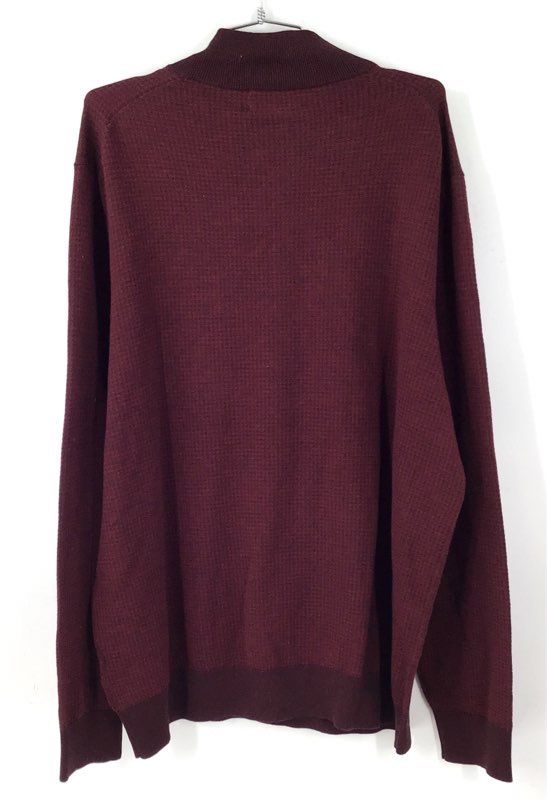 NWT Brooks Brothers Men's Maroon Sweater - Size 2XL