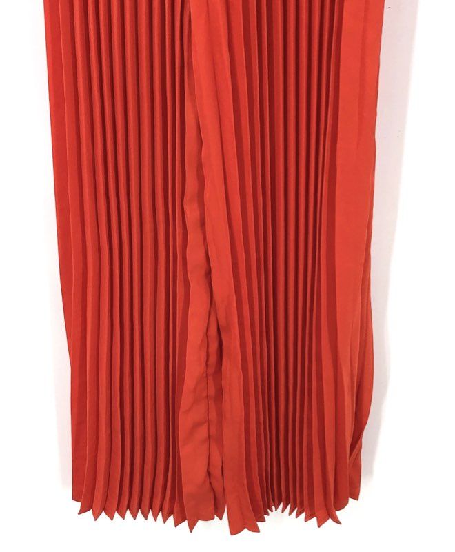 NWT Flying Tomato Women's Red Debbie Pleated One-Piece Jumpsuit - Size Small