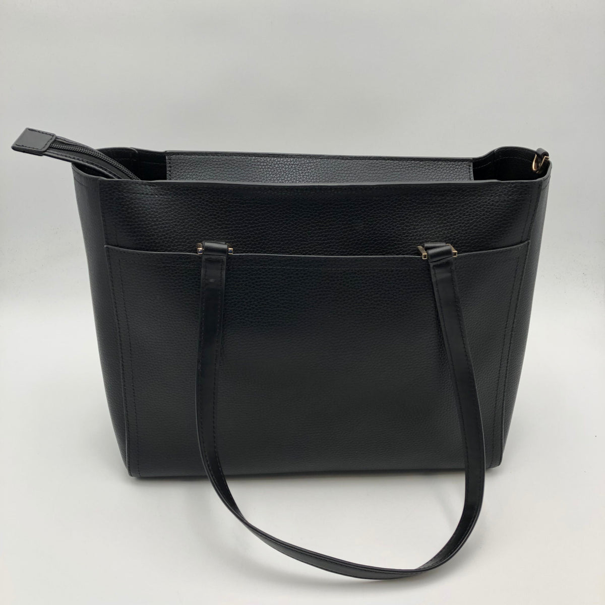 Michael Kors Black Leather Maisie 3-in-1 Tote Bag COA