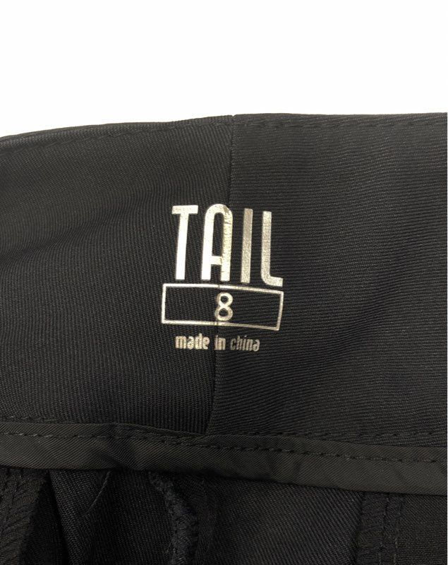 Tail Women's Black Straight Leg Stretch Golf Trousers Sz 8