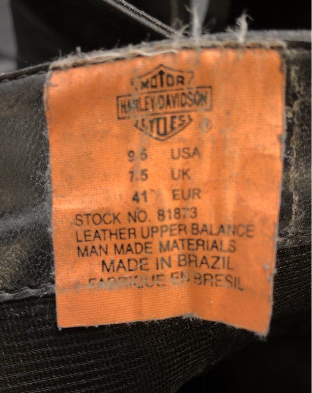 Harley-Davidson Women's Black Platform Boots - Size 9.5