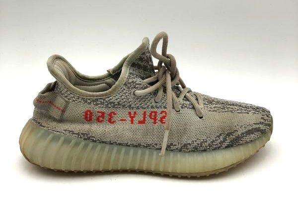 Adidas Yeezy Boost 350 V2 Beluga 2.0 Grey Orange Sneakers Size 6 COA
