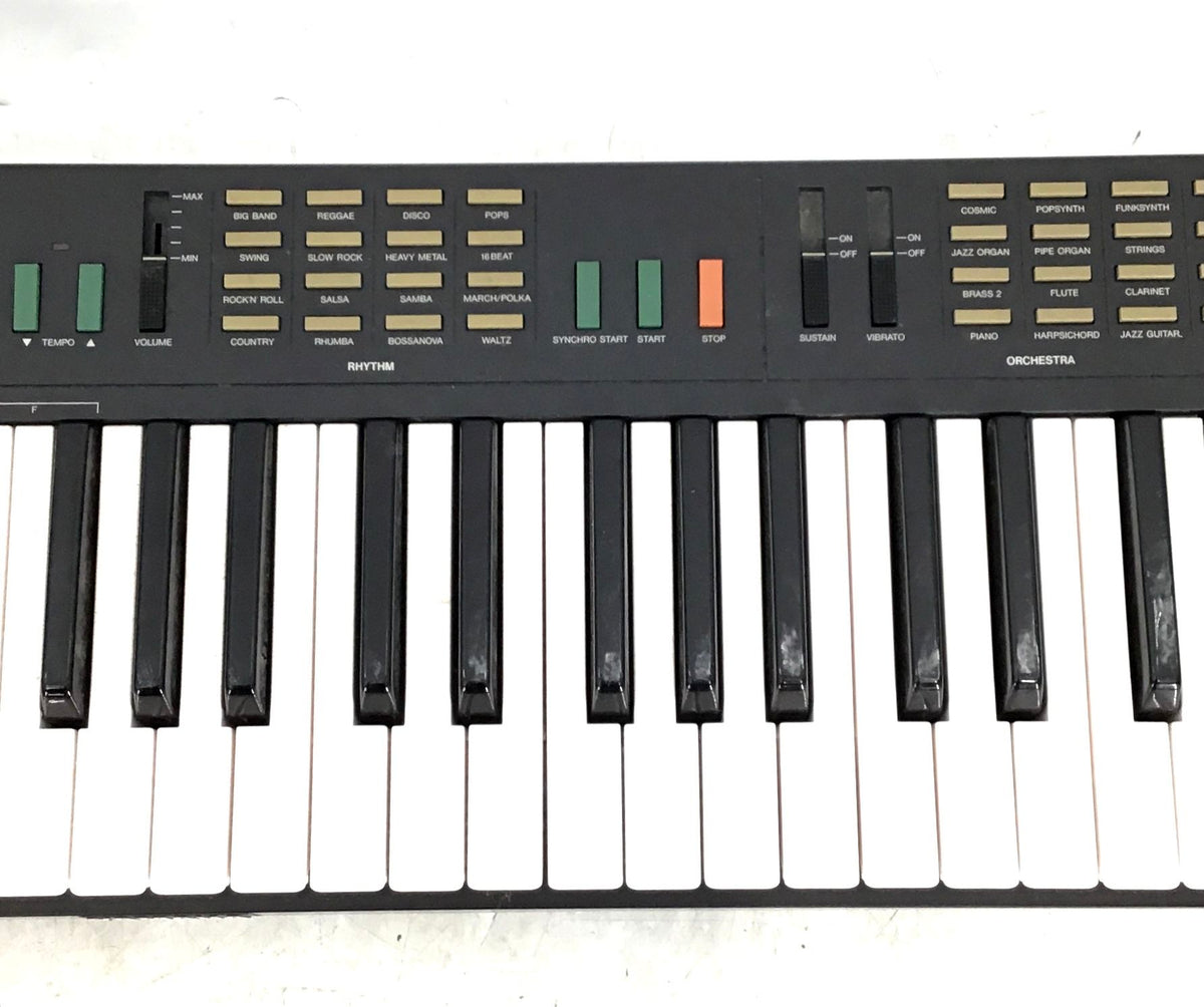 Yamaha PSR-11 Black White Musical Instrument Beginner Electronic Keyboard