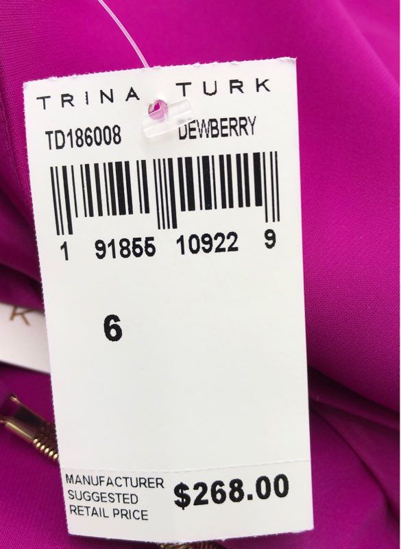 NWT Trina Turk Shift Dress - Size 6