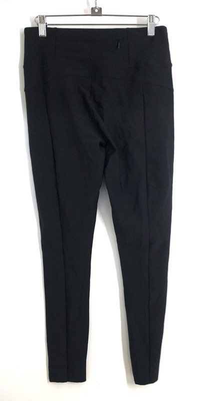 Athleta Women's Black Stellar Tight Zipper Pocket High Rise Vented Leggings Sz S