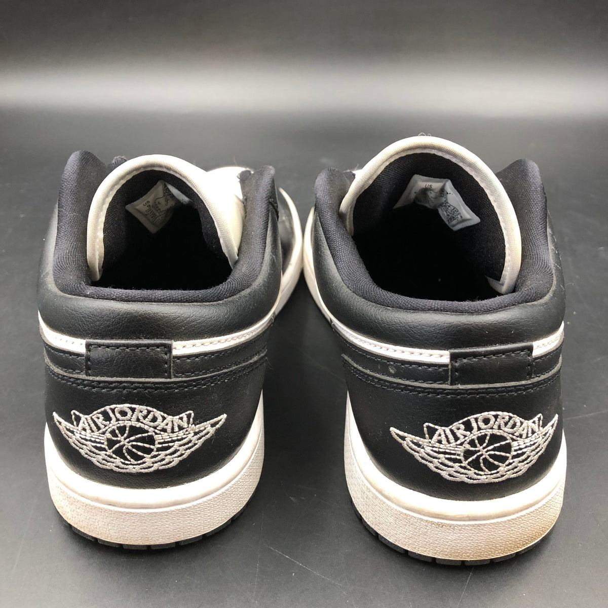 Nike Air Jordan 1 Low Retro Panda White Black DC0774-101 Women's Shoes Size 9