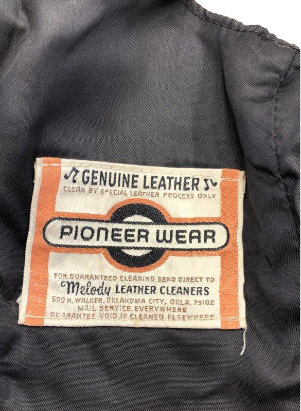 Pioneer Wear Men's Black Vest - Size 38