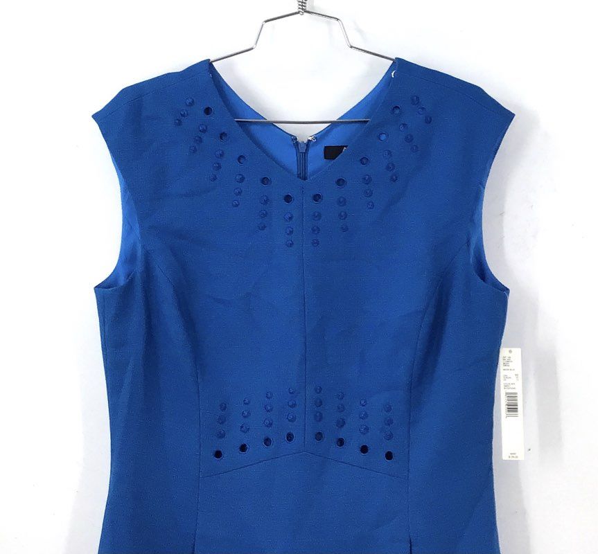 NWT Alex Marie Women's Moon Blue Sheath Dress - Size 10