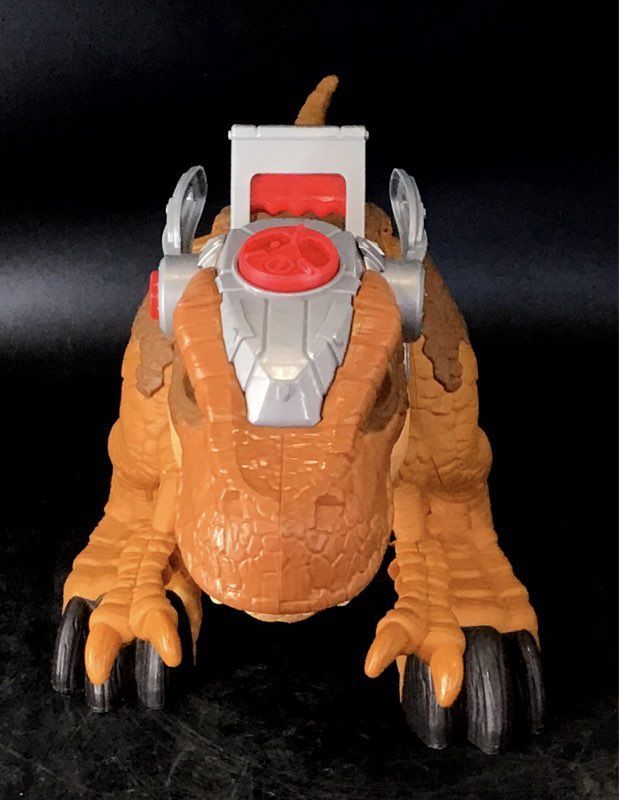 Brown Robot Armor Dinosaur Action Figure