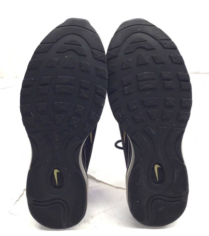 Nike Air Max 97 Black Pink Gold Youth Running Shoes Size 6Y
