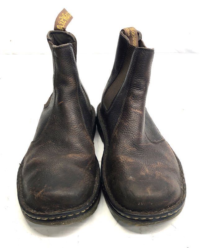 Dr. Martens Suffolk Dark Brown Leather Chelsea Boots Men's Size 11