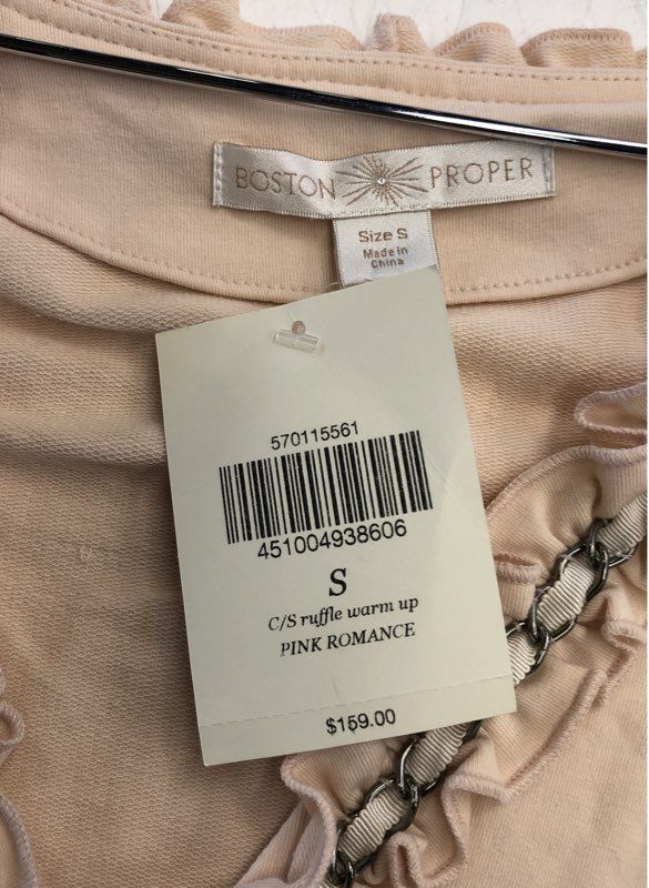 NWT Boston Proper Women's Pink Blouse - Size S