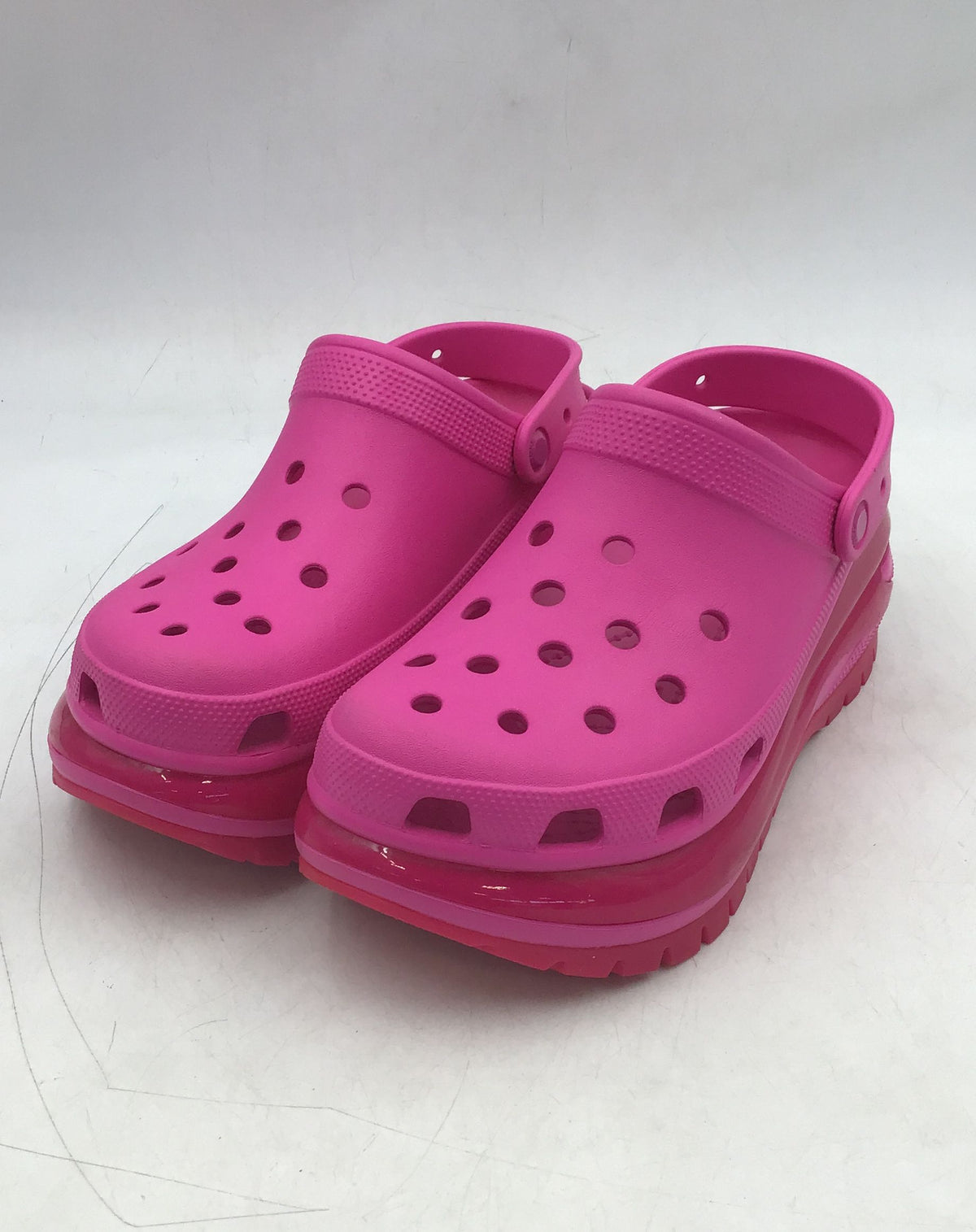 Crocs Women&#39;s Pink Clog Shoes - Size 12