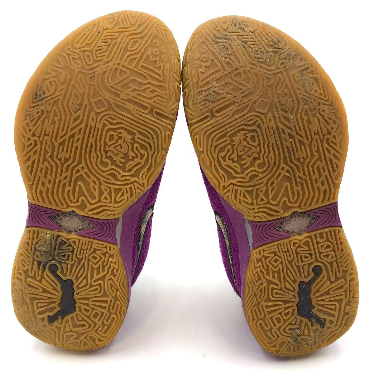 Nike Lebron 20 GS 'Young Heirs' Purple/Gold/Black Sneakers - Size 6Y (+COA)