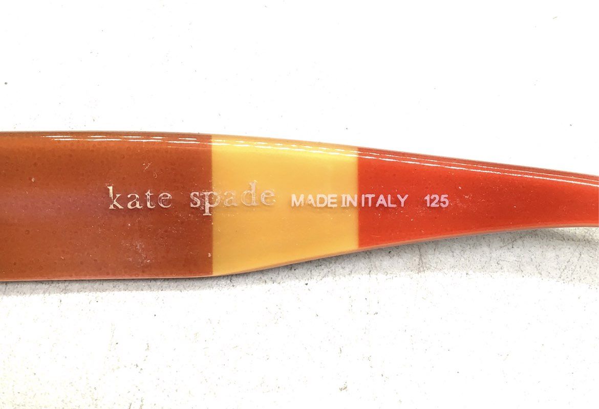 Kate Spade New York Penelope/S Multicolor Tortoise Oval Sunglasses W/Case