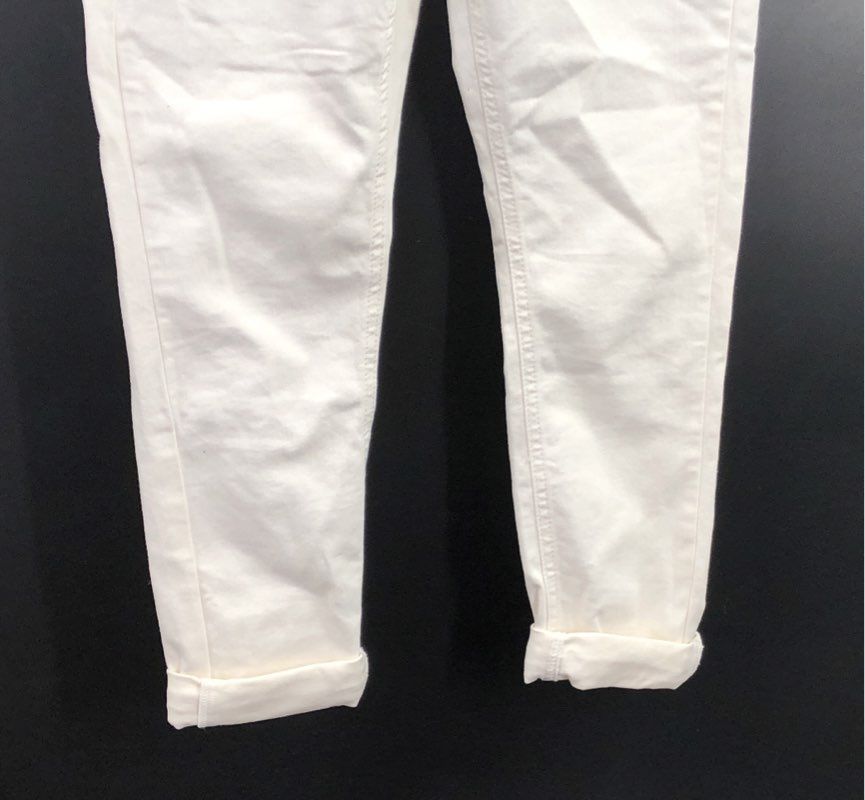 Banana Republic Women's White Girlfriend Jean Stretch Cotton NWT Sz 24/00