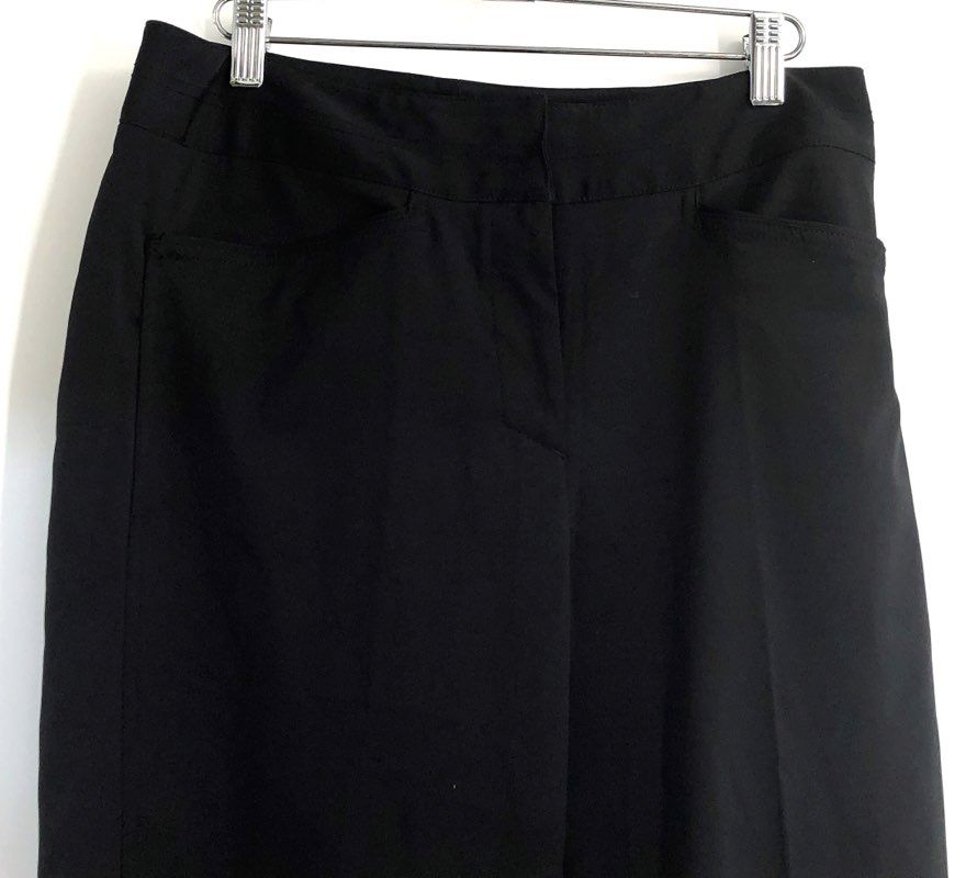 Tail Women's Black Straight Leg Stretch Golf Trousers Sz 8