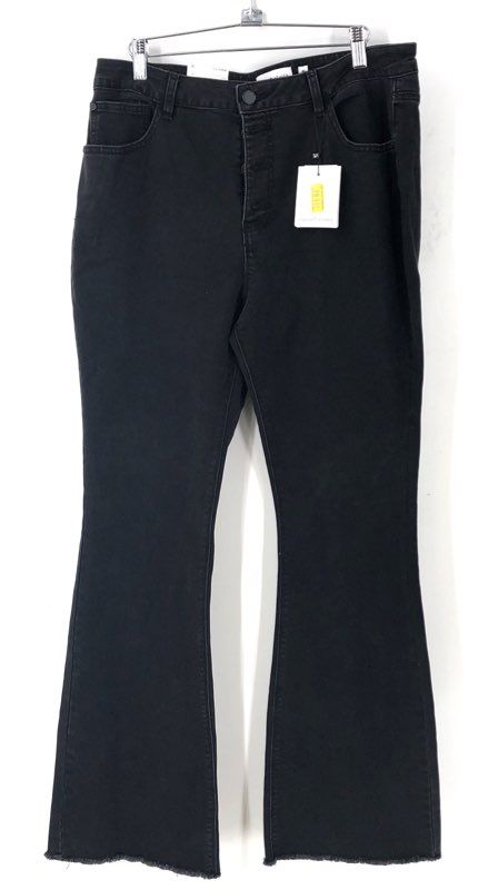 NWT Gibson Latimer Women's Black Denim Bootcut Jeans - Size 16