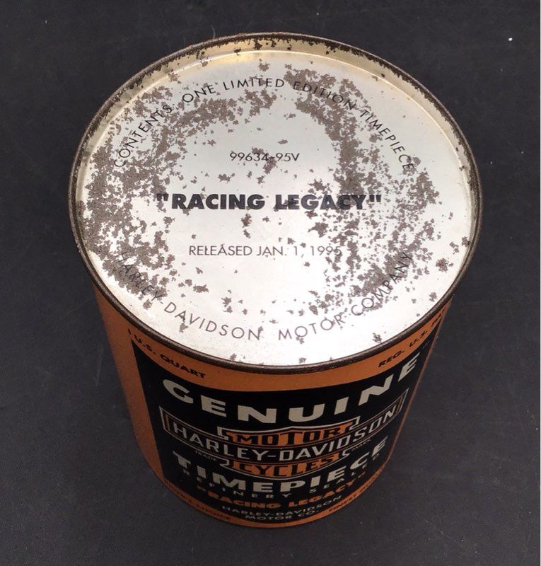 Vintage 1995 Harley-Davidson Racing Legacy Limited Edition Watch in Tin