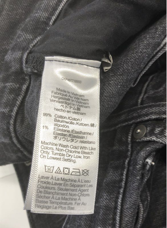 Madewell Women's Mid-Rise Perfect Vintage Jeans Lot Black White Distressed Sz 24