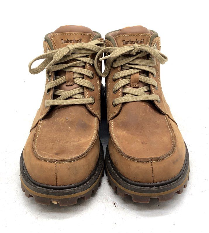 Timberland Westmore Moc Toe Chukka Boots Brown Leather Men's Size 9.5