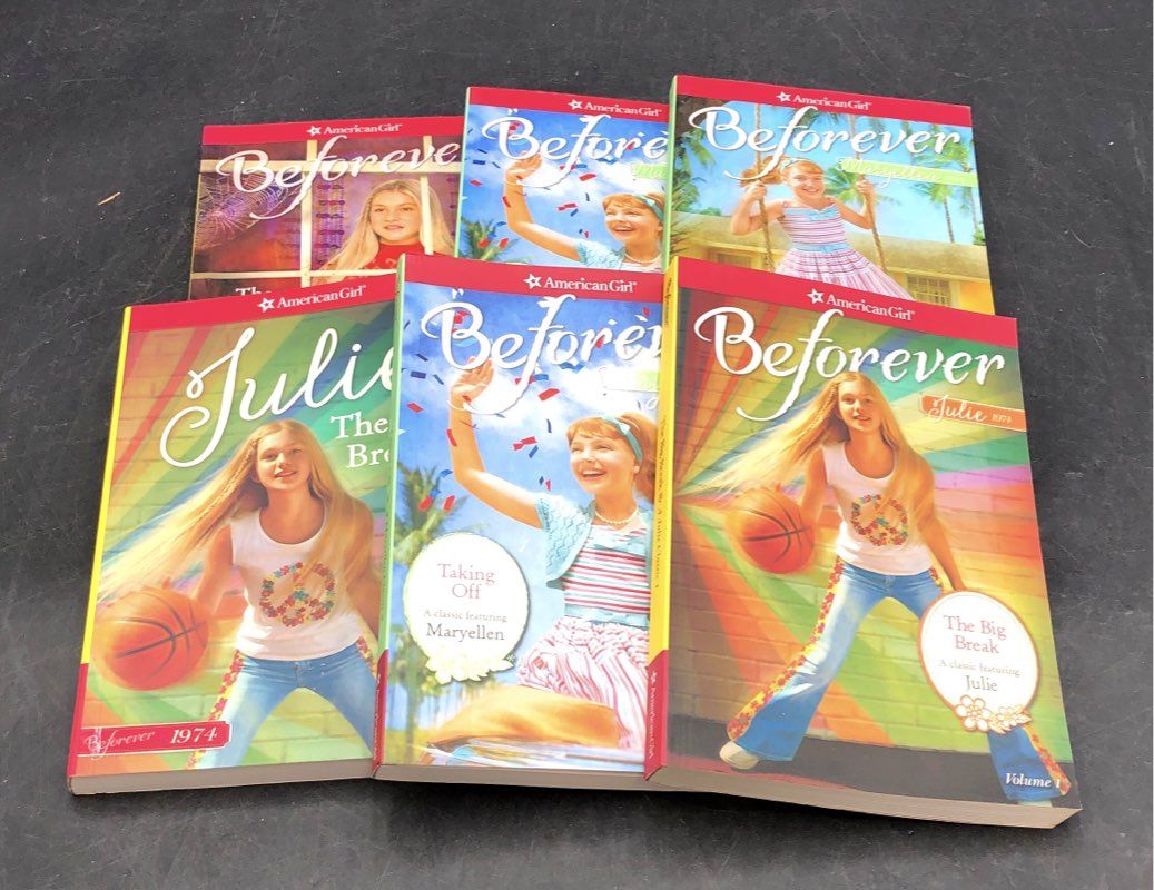 American Girl BeForever Book Lot 6 Maryellen Larkin & Julie Albright Stories